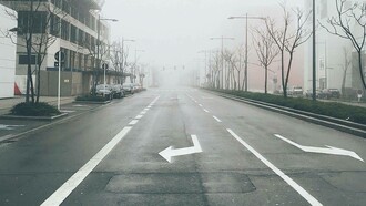 Empty streets represent a decline in population