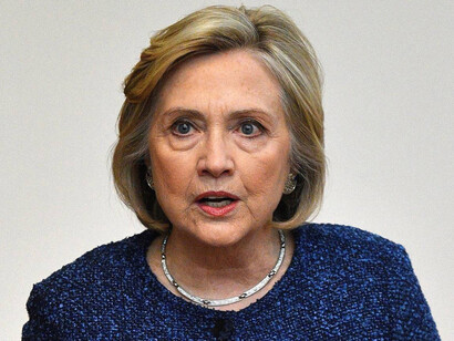 Hilary Clinton, primera mujer en ser candidata a la presidencia de los Estados Unidos cuando ganó la nominación del Partido Demócrata en 2016