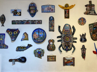 Strange Brew, 2023, installation view. Courtesy of Van Der Plas Gallery, NYC