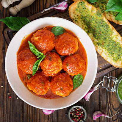 Food is central to Italian culture, with dishes like polpette al sugo having historical, social, and geographical importance
