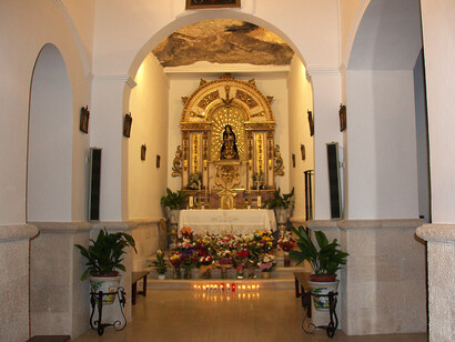 Altar de la Ermita del Santo Niño de la Guardia, Toledo, España