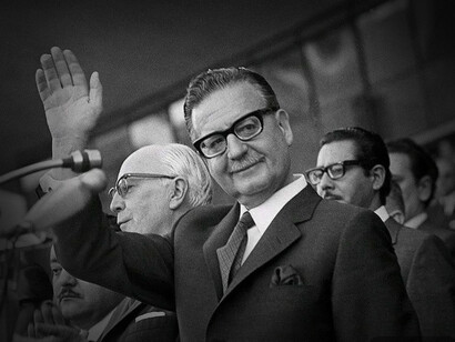 Salvador Allende Gossens​​, presidente de Chile desde el 3 de noviembre de 1970 hasta el día de su muerte el 11 de septiembre de 1973