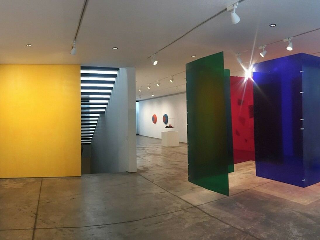 A Matéria da Cor, Exhibition view. Courtesy of Galeria Raquel Arnaud