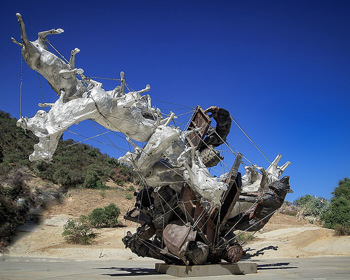 Nancy Rubins. Courtesy of Gagosian