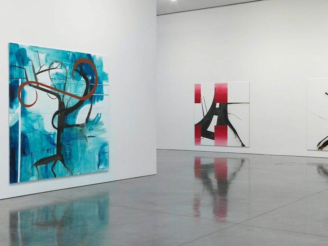 Albert Oehlen, Exhibition view. Courtesy of Gagosian