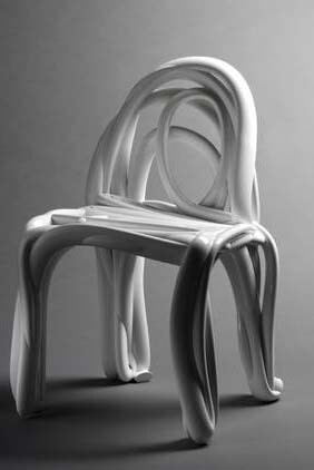 Sketch Chair, designed by Front, Sweden and printed by Alphaform, 2005, Finland. Museum no. W.10-2014. © Victoria and Albert Museum, London/Front, Stockholm