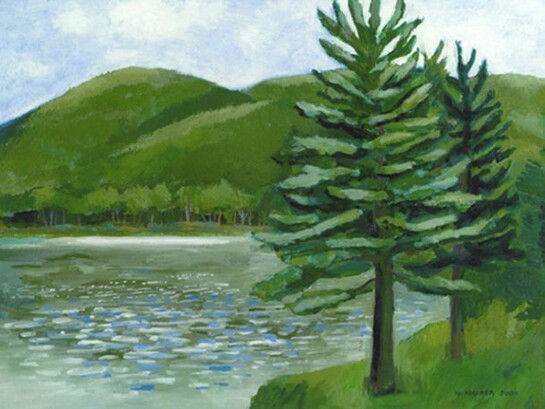 William Bond Walker, Queechy Lake, 2005