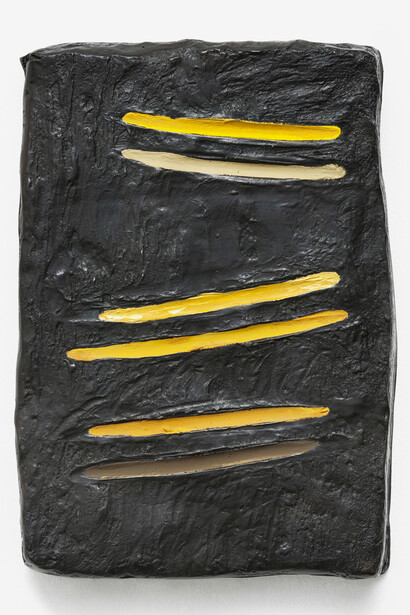 Erika Verzutti, Tester, 2015, Bronze and acrylic © The Artist; Courtesy Alison Jacques Gallery, London; Photography Michael Brzezinski
