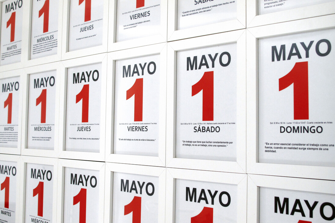 Juan Luis Moraza, Trabajo Absoluto, Calendario de Fiestas Laborables