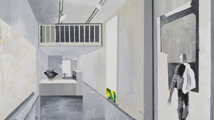 Alfonso Albacete, Joc 6. Pintura histórica, 2015, acrilico sobre lienzo, 24x33cm
