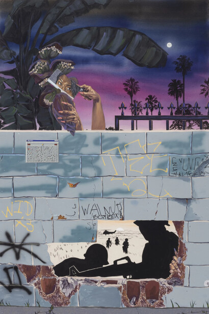 Tidawhitney Lek, Remember the war (detail), 2022. Courtesy of Columbus Museum of Art