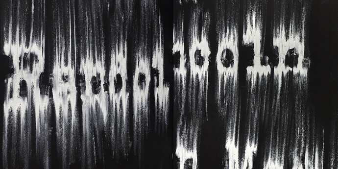 Gary Simmons. Courtesy of The Drawing Center