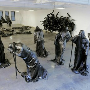 Robert Morris, Exhibition view. Courtesy of Castelli Gallery