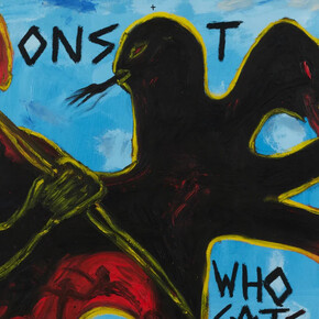 Lance De Los Reyes, Working monster, 2018. Courtesy of Anton Kern Gallery