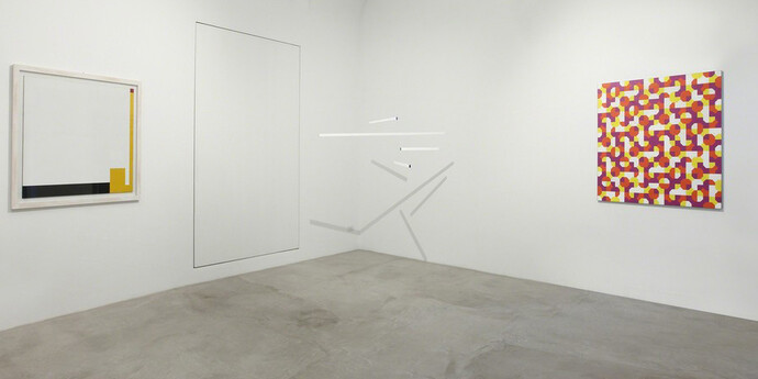Bruno Munari, Exhibition view. Courtesy of MAAB Gallery 