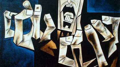 «Las manos de la protesta» (1968), Oswaldo Guayasamín