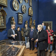 Officina Bardini. L’arte del legno, vue d'exposition. Avec l'aimable autorisation de la Fondation MUS.E