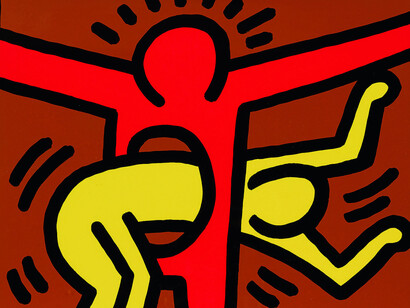 Keith Haring. 'Pop Shop IV', 1989