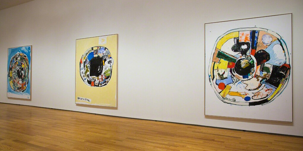 Eddie Martinez: Ants at a Picknic. Courtesy of Davis Museum