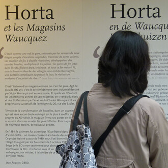 Horta and the Waucquez Warehouse. Courtesy of Comics Art Museum