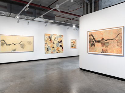 Topographia, harmonies of place, exhibition view. Courtesy of the artist and Onespace