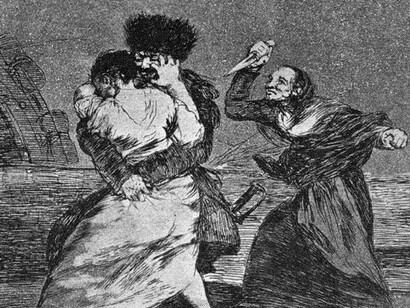 «No quieren» (1810-1815), Los desastres de la guerra, Goya