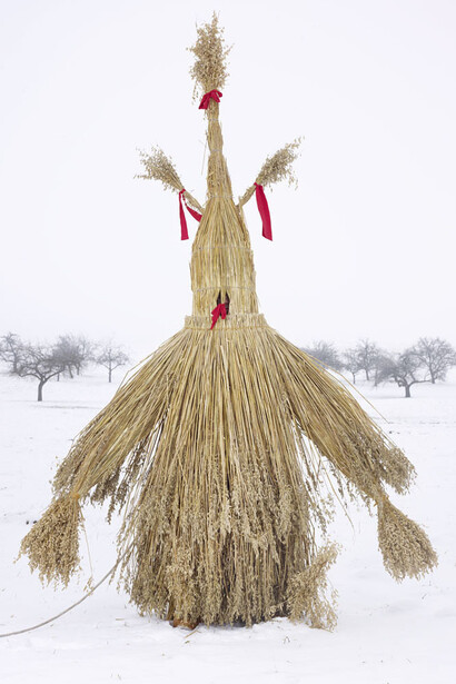 Charles Freger, Wilder Mann, 2010-2011, Strohmann
