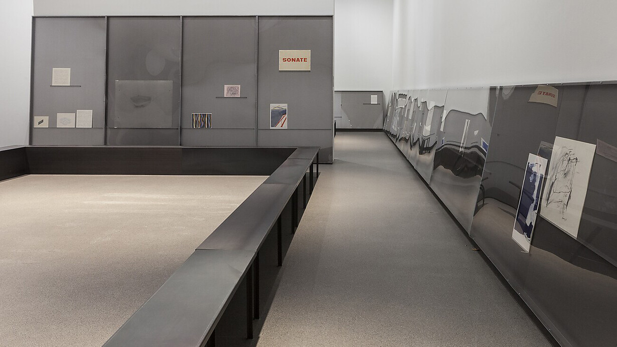 Edi Hila and Thea Djordjadze, exhibition view. Courtesy of Hamburger Kunsthalle