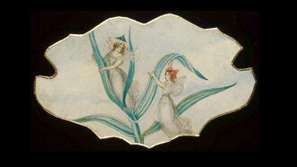 "Fairy Gossips", Amelia Jane Murray (aka Lady Oswald), ca. 1860, acquerelli e matita su carta, collezione privata