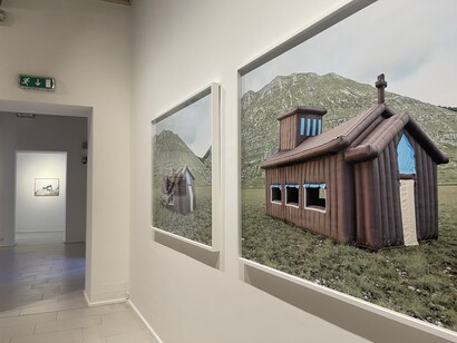 Artisti vari, Pensieri fuggitivi, vista della mostra. Per gentile concessione di Palazzo Collicola di Spoleto