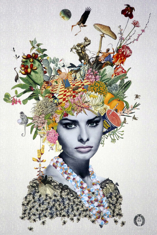 Maria Rivans, Sugar Queen, Unframed Screenprint, 57 x 81 cm