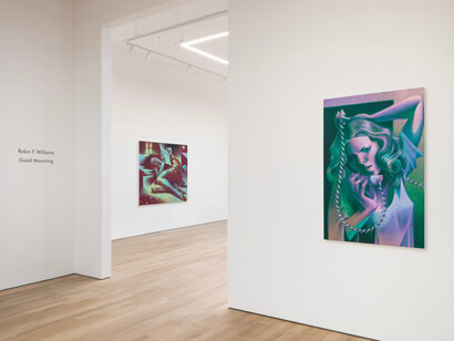 Robin F. Williams. Good mourning, exhibition view. Courtesy of P·P·O·W Gallery