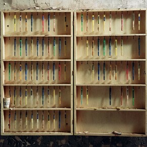 Toothbrushes, Hudson River State Hospital Poughkeepsie, New York, 2005