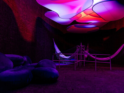 Sonhos. História, ciência e utopia, vista da exposição. Cortesia do Museu do Amanhã