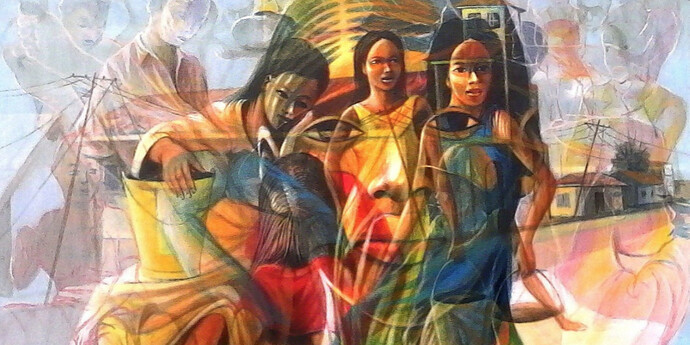 Out of Africa: Black to the Future. Courtesy of Art Village Gallery