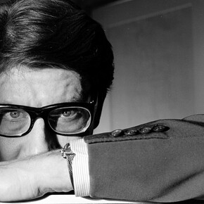 Horst P. Horst, Yves Saint Laurent (dettaglio), undated. Cortesia di Le Stanze della Fotografia © Horst Estate