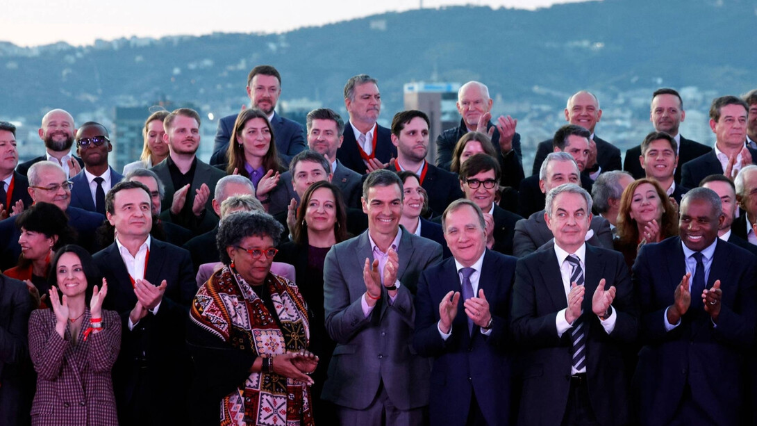 World leaders gathered in Barcelona for the Global Progressive Mobilization that started last Friday (17). Photo by © AFP-JIJI