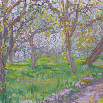 Johan Dijkstra, Orchard, undated. Courtesy of Groninger Museum