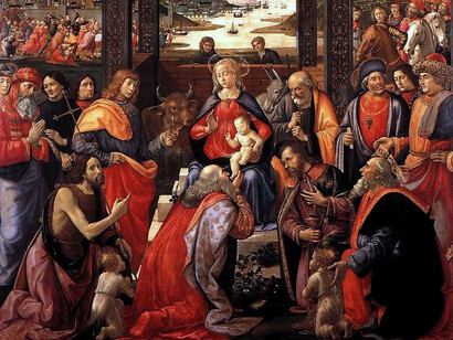 Ghirlandaio, Adorazione dei Magi