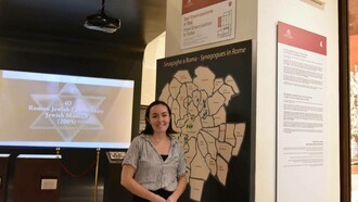 American University of Rome graduate student intern, Shannon Zipfel in Room Six: From emancipation to today

