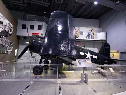 1945 Chance-Vought F4U-4 Corsair. Courtesy of EAA