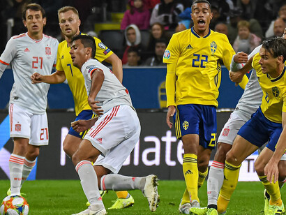 Sweden faces Spain in a crucial UEFA EURO qualifier match, 2019