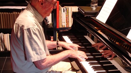 Eddie Higgins al pianoforte 