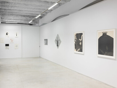 Various artists, There is a timbre of voice, exhibition view. Courtesy Prats Nogueras Blanchard Barcelona/Madrid. Photo by Roberto Ruiz