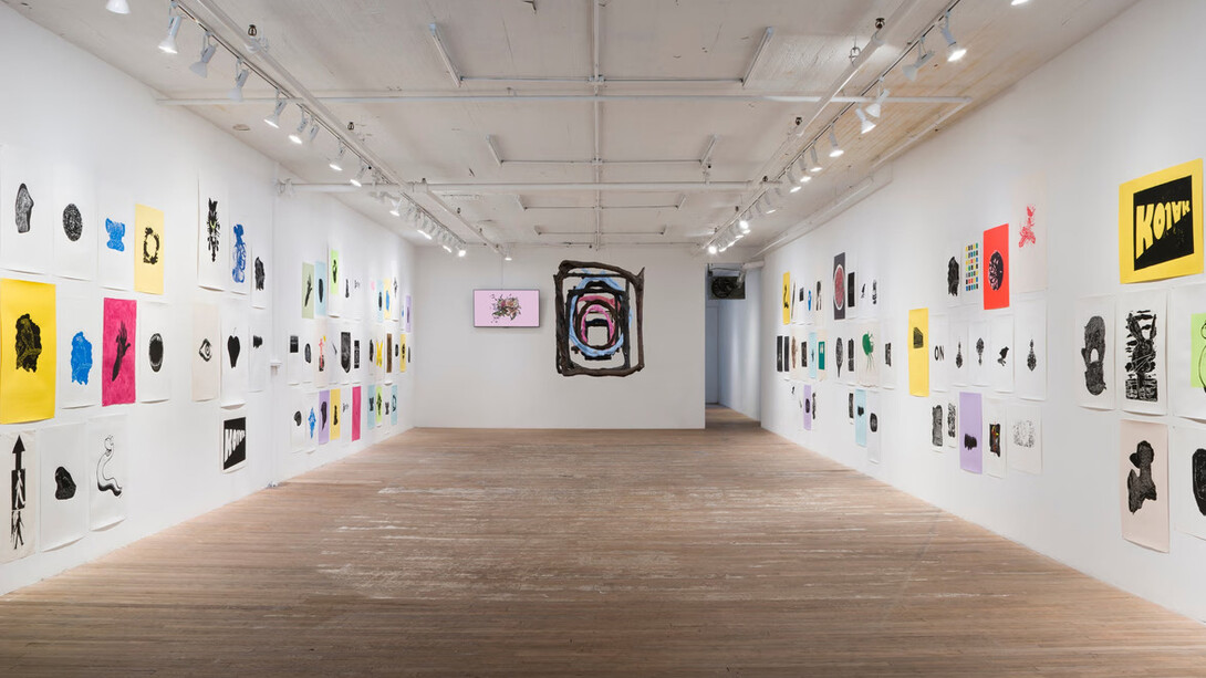 John Russell, Earley, exhibition view. Courtesy of Hoffman Donahue Gallery