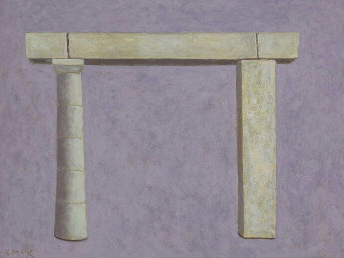 Stephen McKenna, Small Homage to Vitruvius, 2013 © Stephen McKenna