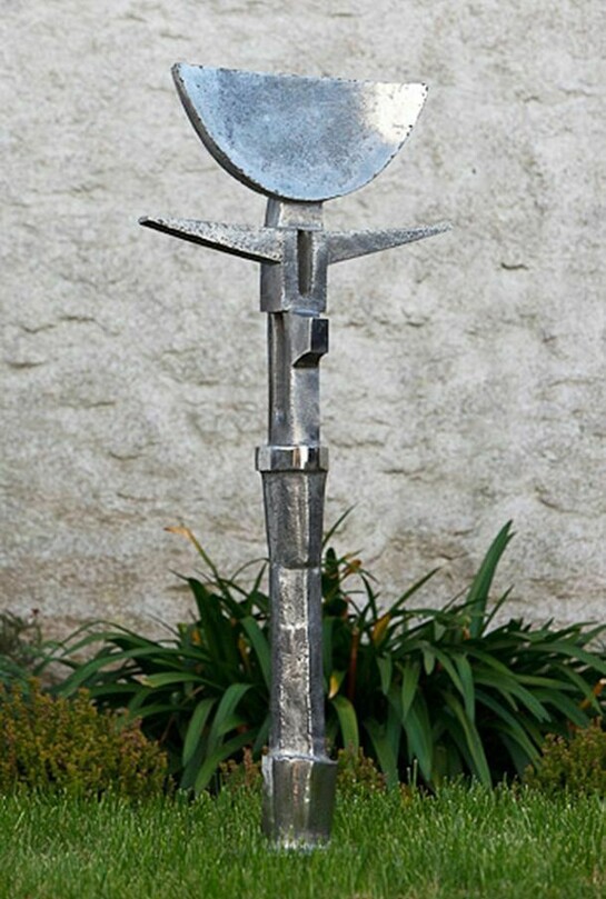 Paul Mount, Oba II, 1993, Stainless steel, H: 103cm (40.5 ins), Unique