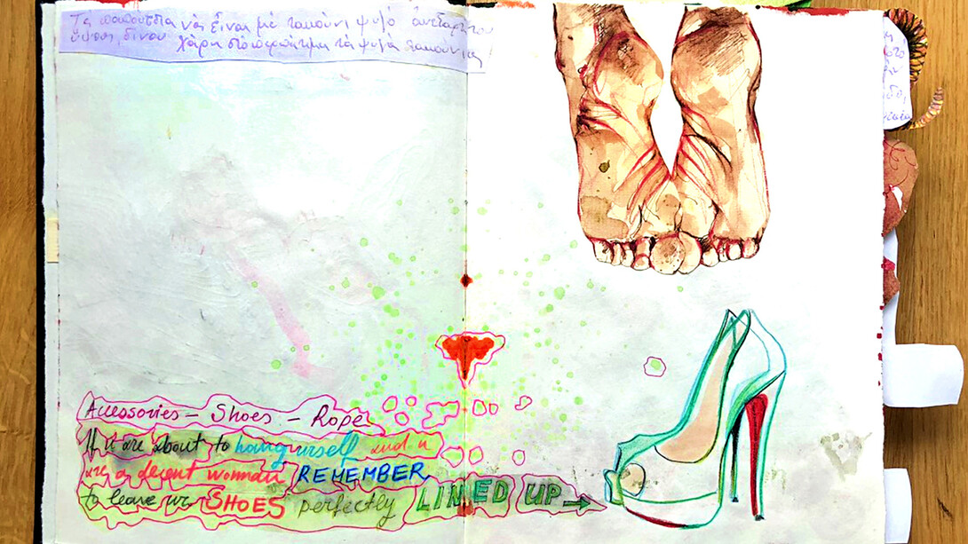 The Diary of a Seamstress. Courtesy of a.antonopoulou.art