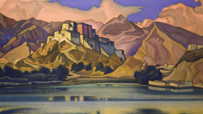 La mirada viajera. Courtesy of Museo Ruso