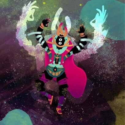 Vanesa Lechner. Serie “Yeres del oráculo de Toi”, 2017